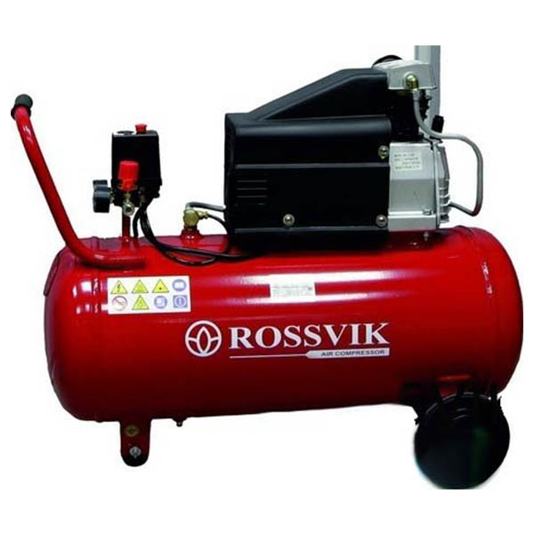 Поршневой компрессор Rossvik СБ4/С-24.J1047В, коаксиальный привод, масляный, 200 л/мин, 220В