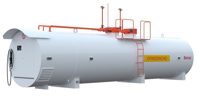 Benza Бизнес Моноблок 30 куб.м, станция топливозаправочная контейнерная