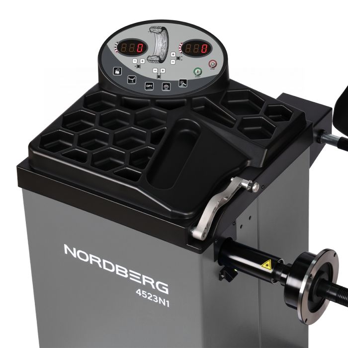 Балансировочный станок Nordberg 4523N1(G) серый, легковой, полуавтоматический, 220В