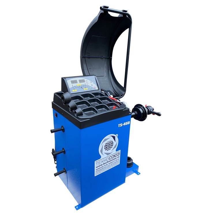 Балансировочный станок Техносоюз TS-450, легковой, для мотоколес, полуавтоматический, 220В