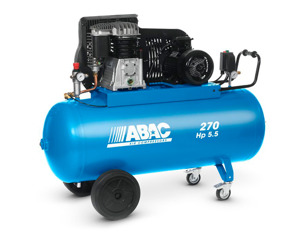 Поршневой компрессор ABAC B5900B/270 CT5,5, ременной привод, масляный, 653 л/мин, 380В