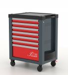 Тележка инструментальная Ferrum Premium 12.307, закрытая, 7 ящиков
