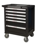 Тележка инструментальная Forsage F-1141116, закрытая, 6 ящиков