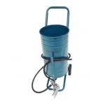 Пескоструйный аппарат Forsage F-90SFSB, инжекторный, мобильный, 19 л