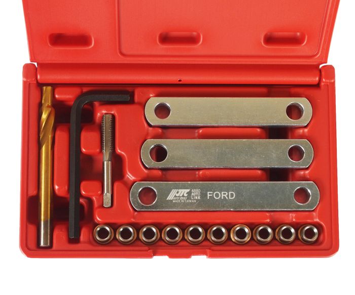 Набор инструментов для восстановления резьбы JTC-4880 (OPEL,FORD,VW, AUDI)