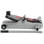 Домкрат подкатной гидравлический 2 тонны MATRIX Low Profile 51019, с поворотной ручкой