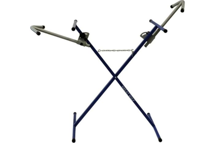 Х-образный регулируемый стенд-стойка Great Wolf GW-XS4 для ремонта, окраски, сушки деталей с дополнительными держателями