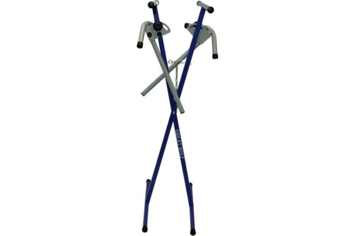 Х-образный регулируемый стенд-стойка Great Wolf GW-XS4 для ремонта, окраски, сушки деталей с дополнительными держателями