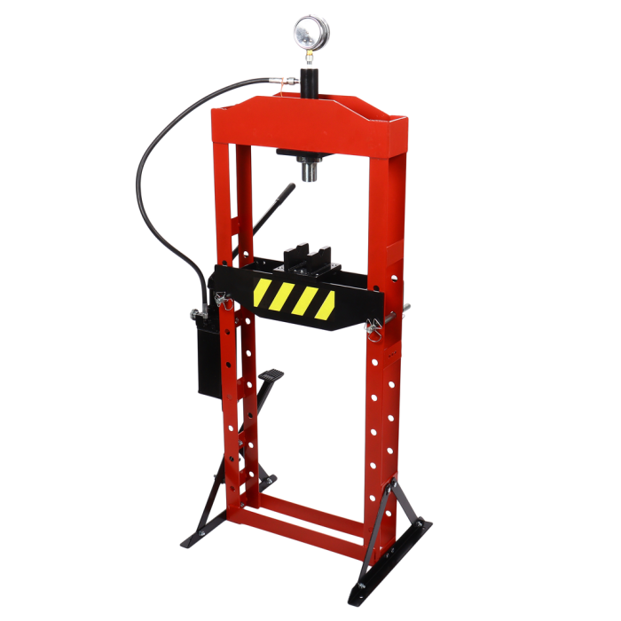 Пресс гидравлический 12т GTE GTE-HPN13012, с ножным и ручным приводом, напольный