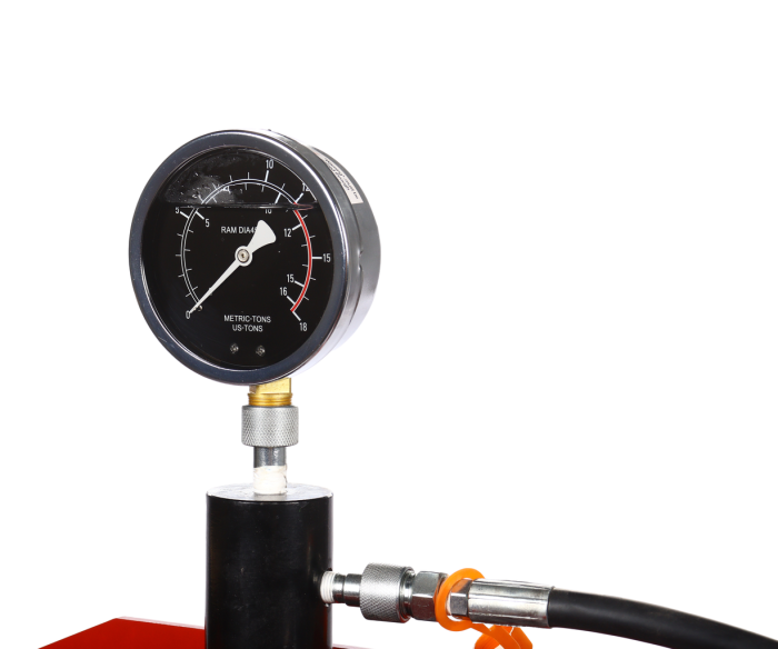 Пресс гидравлический 12т GTE GTE-HPN13012, с ножным и ручным приводом, напольный