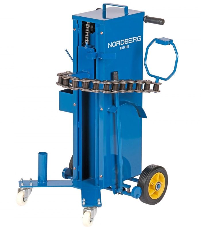 Тележка-держатель для пневмогайковерта на 1", Nordberg N31P182, с цепью