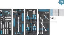 Инструментальный набор для автомастерских Hazet 0-2500-163/73