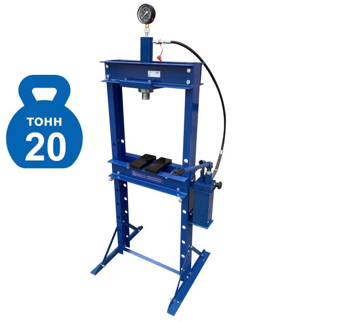 Пресс гидравлический ручной 20 тонн EQFS ES-0520R, напольный, гаражный