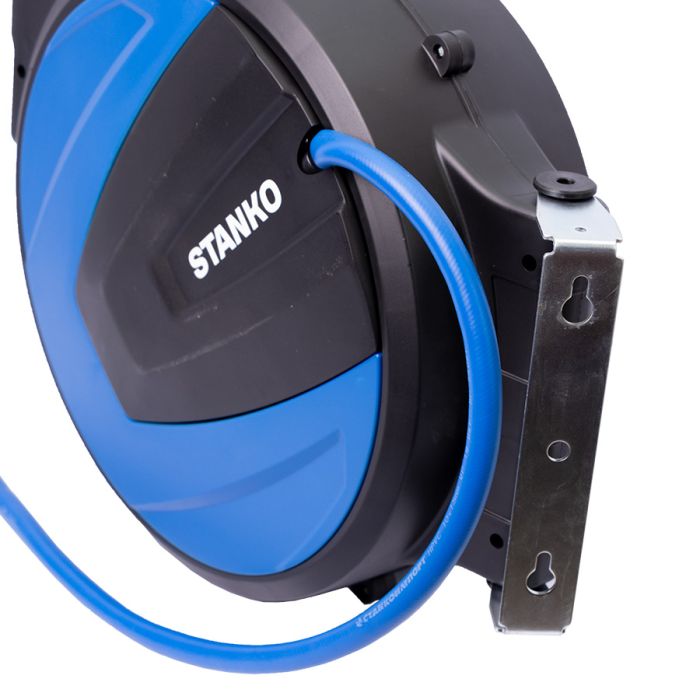 Шланг для раздачи сжатого воздуха, воды STANKO HR01015HPVC, на катушке, 10/15мм, 15м