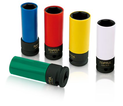 Головка ударная для литых дисков 1/2" 22 мм TOPTUL KABC1622