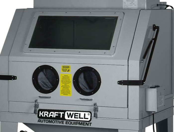 Пескоструйная камера KraftWell KRW-SB990S, напольная, 990 литров