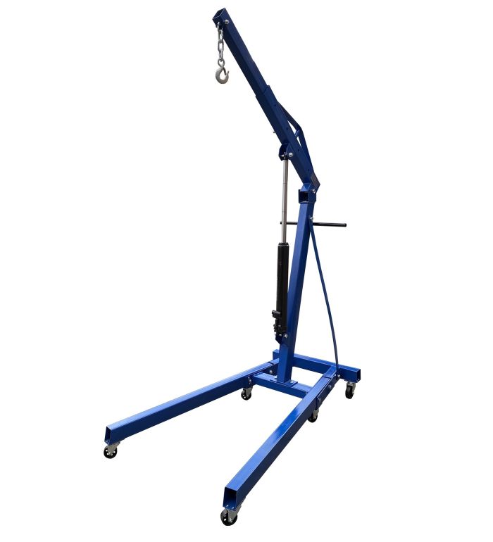 Кран гидравлический 2 тонны EQFS ES-2002, передвижной, складной, гаражный