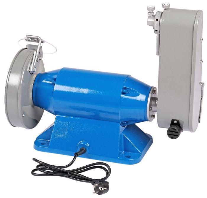 Заточной станок 200 мм Nordberg EG2009T, 220В, с шлифовальной лентой