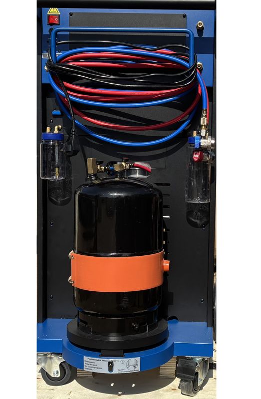 Станция для заправки автокондиционеров Техносоюз RCC-6S, полуавтомат, 60 л/мин