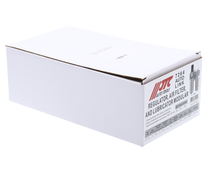 Фильтр воздушный с редуктором и лубрикатором JTC JTC-7264, 1/2”, 4000л/мин, 5мкрн