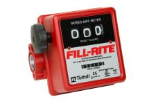 Счетчик дизельного топлива, бензина Fill-Rite 807 807CL1X418, механический, расходомер топлива, 75 л/мин