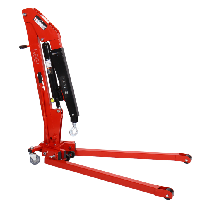 Кран гидравлический складной 1 тонна GTE GTE-HK13001N, передвижной