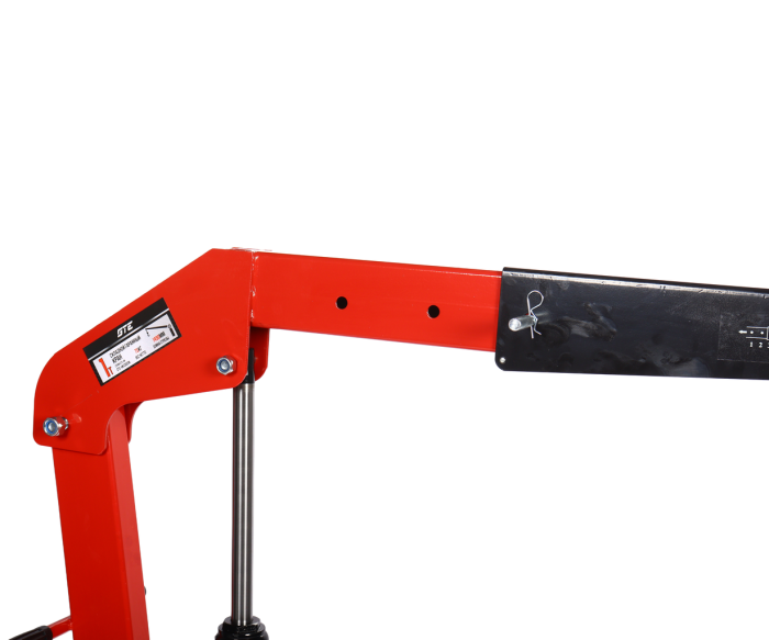 Кран гидравлический складной 1 тонна GTE GTE-HK13001N, передвижной