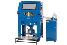 Пескоструйная камера напорная NORDBERG NS10P, напольная, 823 литров, с циклонной фильтрацией