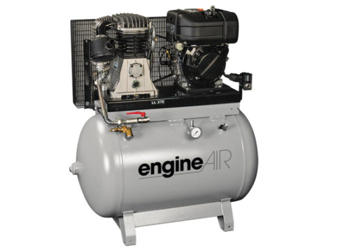 Поршневой компрессор Abac EngineAIR B6000/270 11HP, ременной привод, масляный, бензиновый, 741 л/мин