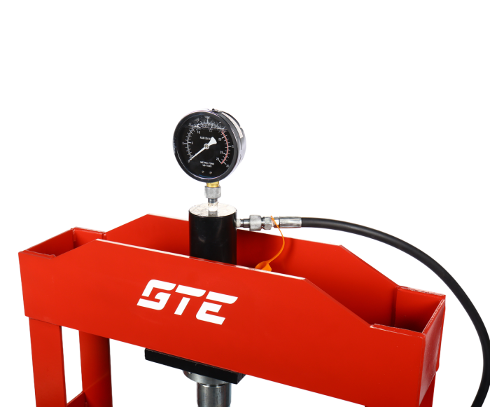 Пресс гидравлический 20т GTE GTE-HPN13020, с ножным и ручным приводом, напольный