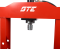 Пресс гидравлический 20т GTE GTE-HPN13020, с ножным и ручным приводом, напольный