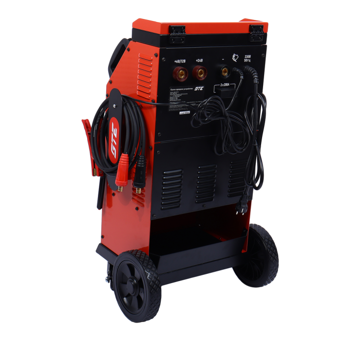 Устройство пуско-зарядное GTE GTE-PC170, 6-12-24V/60-750Ач/1000А, передвижное