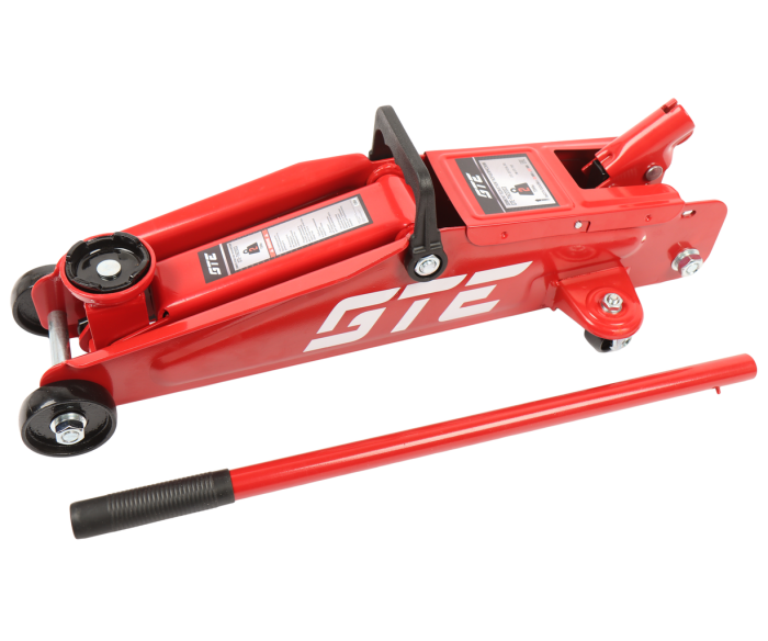 Домкрат гидравлический подкатной 2т GTE GTE-TH22003, 135-387мм
