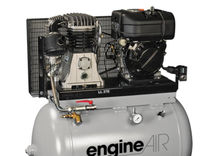 Поршневой компрессор Abac EngineAIR B6000/270 11HP, ременной привод, масляный, бензиновый, 741 л/мин