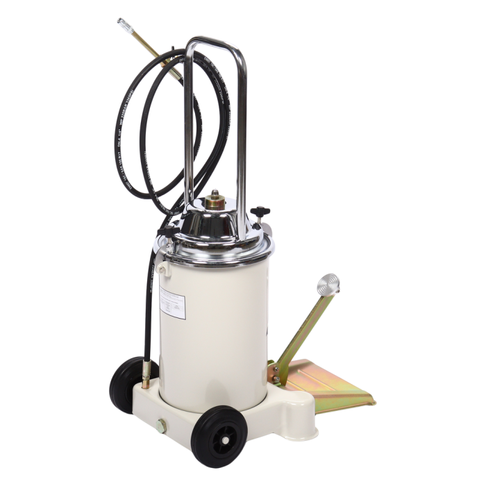 Нагнетатель смазки (солидолонагнетатель) GTE GTE-K50400PRO, ножной, с емкостью 13кг