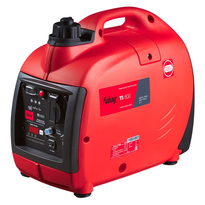Инверторный генератор Fubag TI 800, 220В, 3,2А