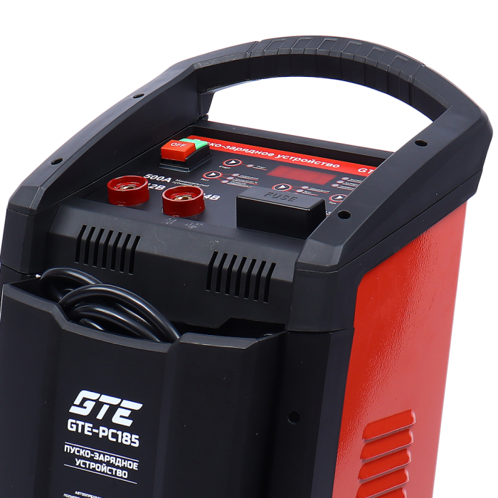 Устройство пуско-зарядное GTE GTE-PC185, 12-24V/50-550Ач/500А, передвижное
