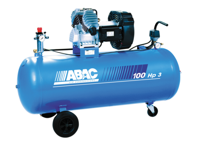 Поршневой компрессор ABAC GV 34/100 CM3, коаксиальный привод, масляный, 350 л/мин, 220В