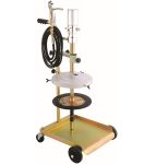 Нагнетатель смазки Техносоюз TS79120, пневматический, для подачи смазки из бочки 60кг