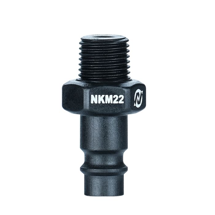 Переходник композитный "папа" быстросъемный Nordberg NKM22, М1/4"
