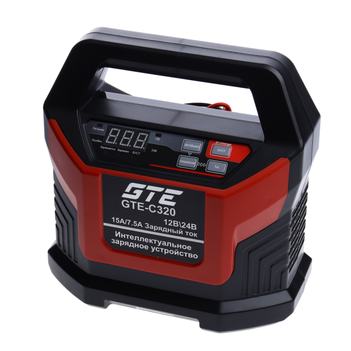 Устройство зарядное GTE GTE-C320, 12-24V, 20A, 200Ач