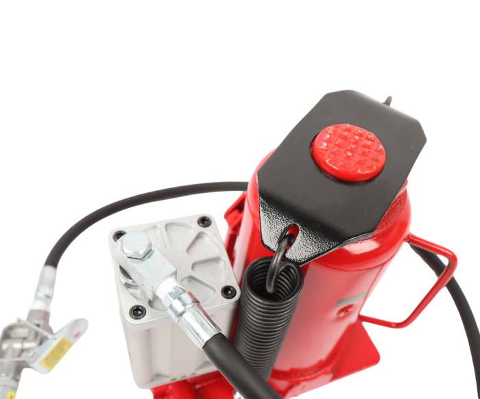 Домкрат бутылочный пневмогидравлический 20т GTE GTE-TQ20002, 265-510мм