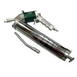 Пневмошприц для подачи масла Hans 8719S, плунжерный, 1/4", 400мл