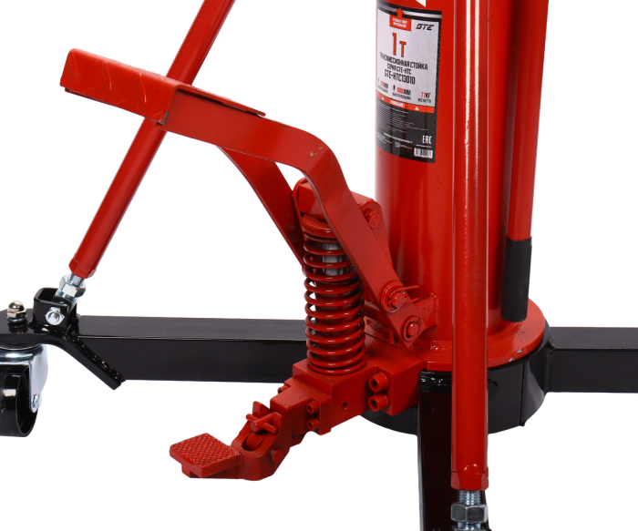 Стойка трансмиссионная гидравлическая 1 тонна GTE GTE-HTC13010, 830-1800мм