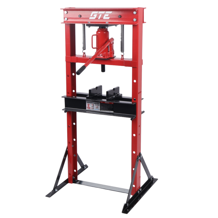 Пресс гидравлический 12т GTE GTE-HPB13012, ручной, напольный, домкратный