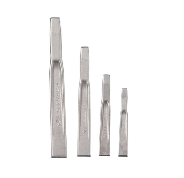 Набор зубил в ложементе, усиленные KING TONY 11104PR10, 4пр.