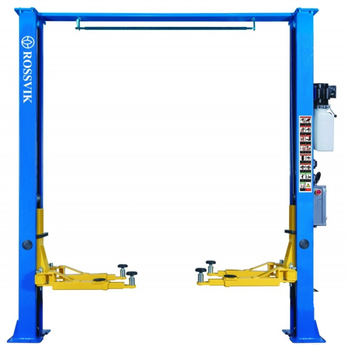 Подъемник двухстоечный автомобильный 4 тонны ROSSVIK V2-4LB, электрогидравлический, 380В