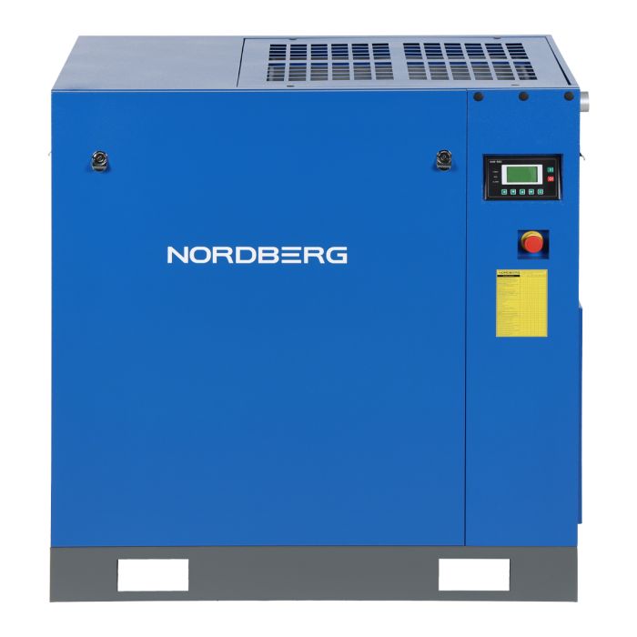 Винтовой компрессор Nordberg NCC30, прямой привод, 10 бар, IP23, 3200л/мин, 22кВт