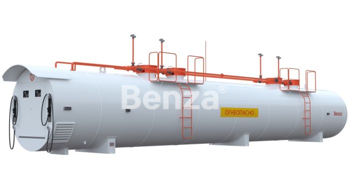 Станция топливозаправочная контейнерная Benza Бизнес-Моноблок 40 куб.м