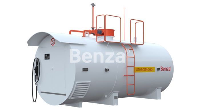 Станция топливозаправочная контейнерная Benza Бизнес-Моноблок 10 куб.м